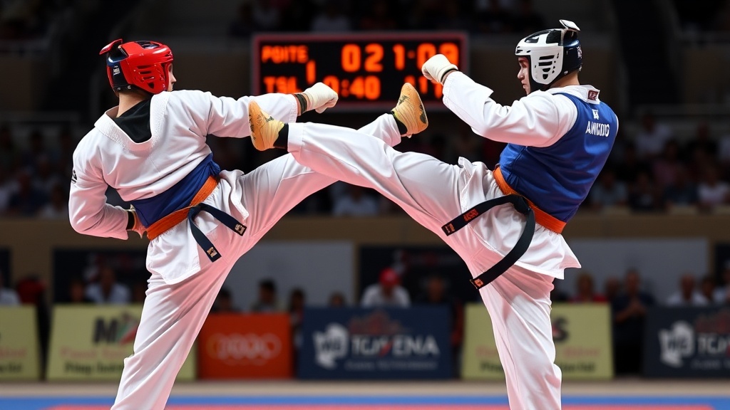 태권도 경기 득점 시스템