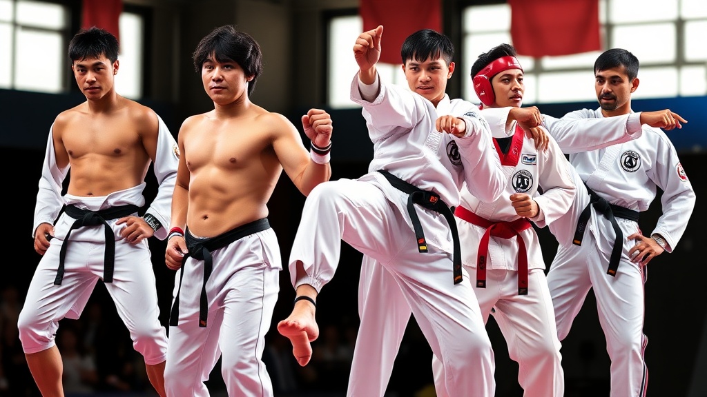 태권도 체급별 선수